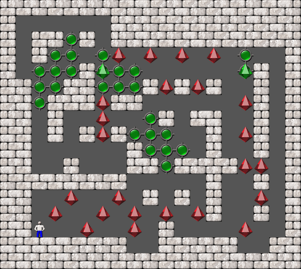 Sokoban Bugs550 collection level 276